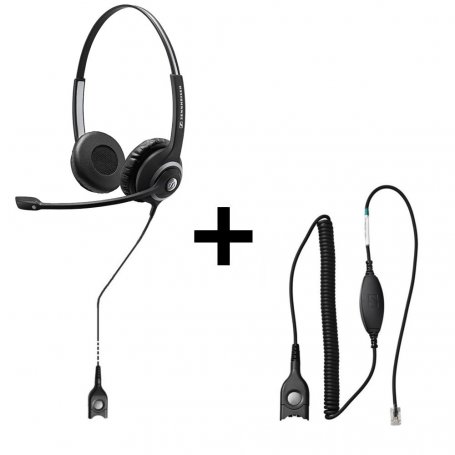 Sennheiser SC260 + Cordon d'adaptation Avaya