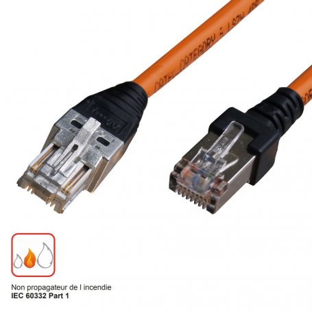 Nexans Cordon GG45 /RJ45 LANmark 7A - 1m