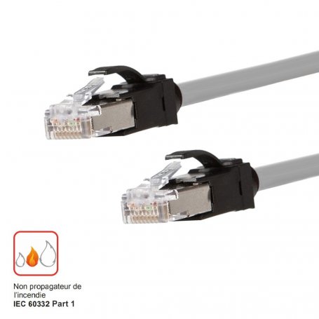 CABLE RJ45 DROIT 6E FTP 3M GRI Dulong toute la papeterie sur le Pays basque  et Sud Landes