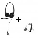 Sennheiser SC260 + Cordon d'adaptation Mitel 6700 SIP