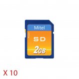 Mitel Lot de 10 cartes SD 2Go pour DECT 600d