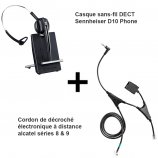 Sennheiser D10 Phone + Décroché Alcatel séries 8 & 9