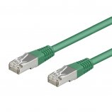 Cordon RJ45 Cat.6 F/UTP LSZH - 0,5M - Vert