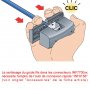 Infraplus INFRAPLUS Connecteur RJ45 femelle FTP Catégorie 5E (Connectique)