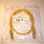 GAÏA Com Cordon RJ45/RJ45 Cat.5E - FTP - 100Ω  - L : 1M - Jaune (Cordons de brassage)