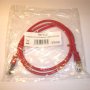 GAÏA Com Cordon RJ45/RJ45 Cat.5E - FTP - 100Ω - L : 1M - Rouge (Cordons de brassage)