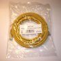 GAÏA Com Cordon RJ45/RJ45 Cat.5E - FTP - 100Ω - L : 5M - Jaune (Cordons de brassage)