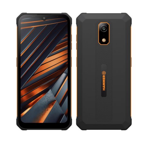 Smartphone HAMMER BLADE Va 5G complet. Appareil antichoc 5G avec batterie 6000 mAh et NFC.