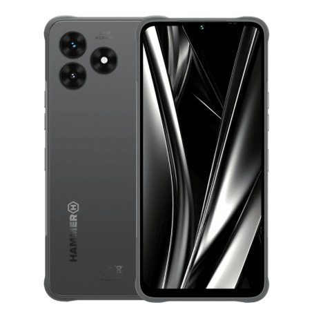 Smartphone HAMMER BLADE Va 5G complet. Appareil antichoc 5G avec batterie 6000 mAh et NFC