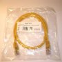 GAÏA Com Cordon RJ45/RJ45 Cat.6 - FTP - 100Ω - L : 1M - Jaune (Cordons de brassage)