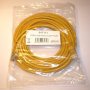 GAÏA Com Cordon RJ45/RJ45 Cat.6 - FTP - 100Ω - L : 10M - Jaune (Cordons de brassage)