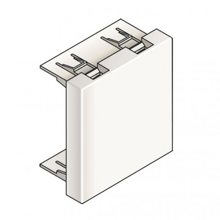 Infraplus Obturateur Blanc 45x45mm (Connectique)