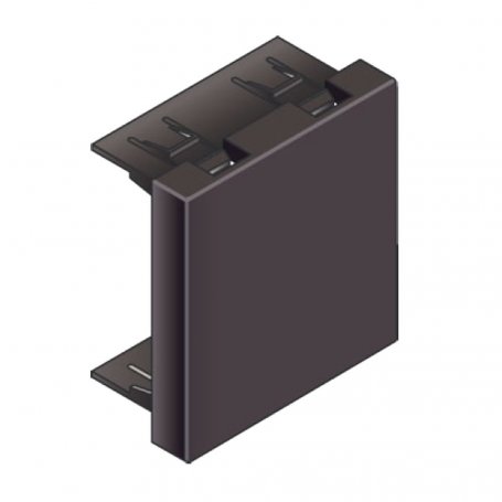 Infraplus Obturateur Noir 45x45mm (Connectique)