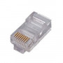 Divers Connecteur mâle RJ45 (8 contacts) pour câble plat (Connectique téléphonique)