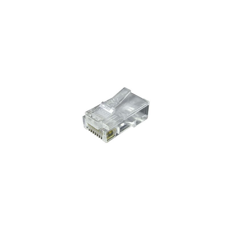 Connecteur mâle RJ45 UTP (câble plat)