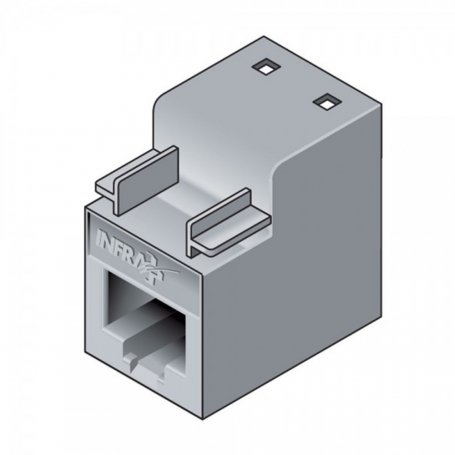 Infraplus Connecteur RJ45 femelle UTP Catégorie 6 (câble rigide)