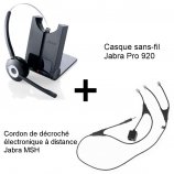 Jabra Pro 920 + Décroché MSH Alcatel-Lucent