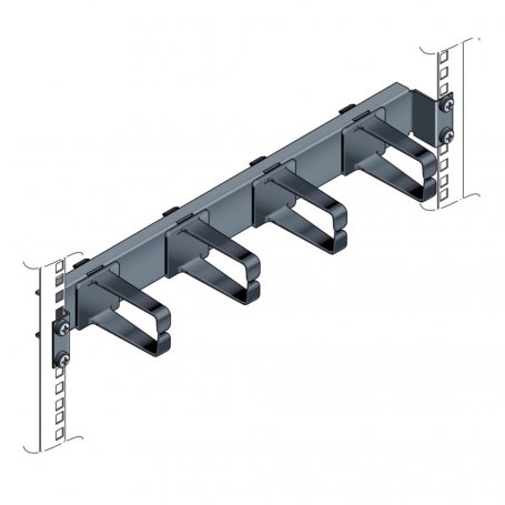 Schneider-Electric Panneau 19" 4 anneaux 1U (plein)