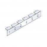 Schneider-Electric Porte-étiquette Multiplus 6 ports