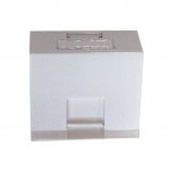 NGC Plastron RJ45 incliné à 30° blanc 45x45mm