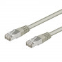 Cordon RJ45 Cat.5E FTP PVC - 0,5M - Gris