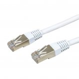 Cordon RJ45 Cat.6 F/UTP - 0,5M - Blanc