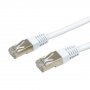 Cordon RJ45 Cat.6 F/UTP - 5M - Blanc