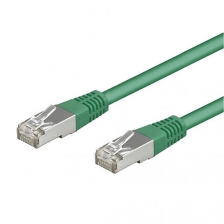 Cordon RJ45 Cat.6A S/FTP - 1M - Vert