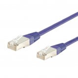 Cordon RJ45 Cat.6A S/FTP - 0,5M - Violet