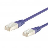 Cordon RJ45 Cat.6 F/UTP - 0,5M - Violet