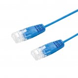 Cordon RJ45 1 paire (câblée 4/5) UTP - 0,5M - Bleu