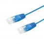 Cordon RJ45 1 paire (câblée 4/5) UTP - 0,5M - Bleu