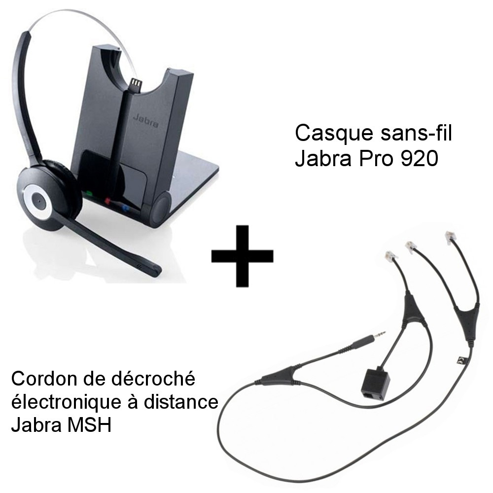 Micro-casques sans fil de la série Jabra Pro 920